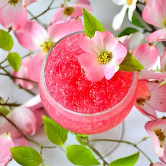Spring Blossom Granita Cocktail - Recipe photo by Fair Robin Revival