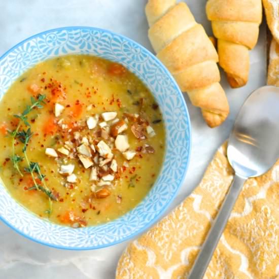 Red Lentil Soup - Recipe photo by WEAR EAT LOVE