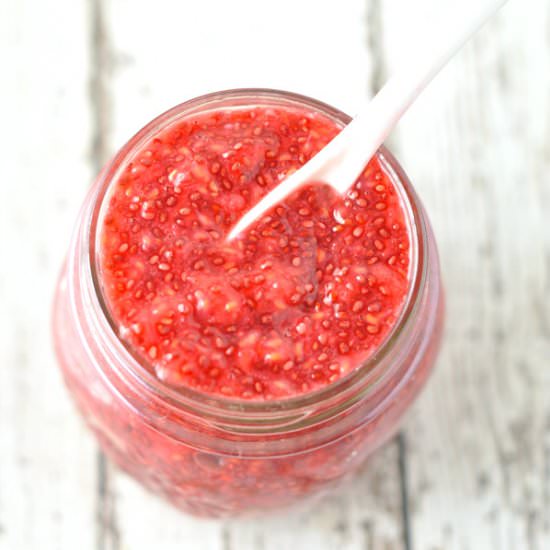 Raspberry Chia Jam - Recipe photo by caseyjadehill