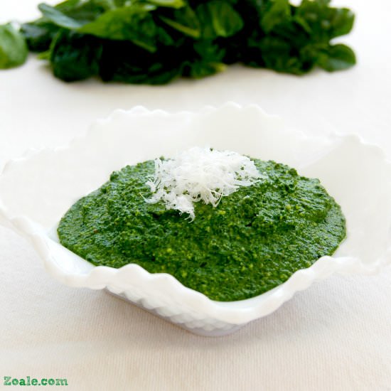 Spinach Pesto - Recipe photo by Zoale.com