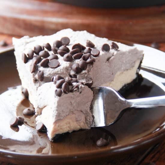 Gluten Free Peanut Butter Pie - Recipe photo by veggiebalance