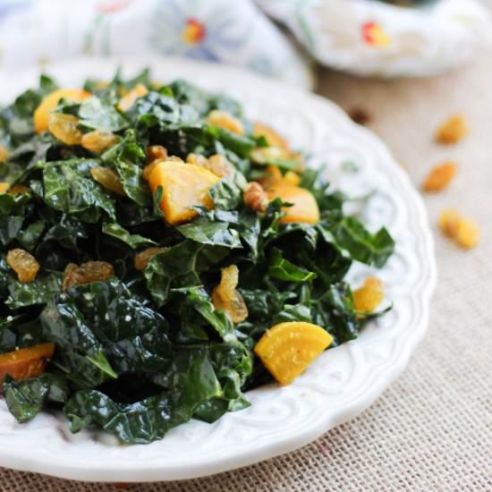 Dinosaur Kale Salad - Recipe photo by stephinthyme