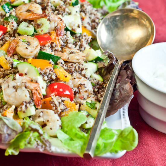 Prawn Quinoa Salad – Low Fodmap - Recipe photo by Suzanneper
