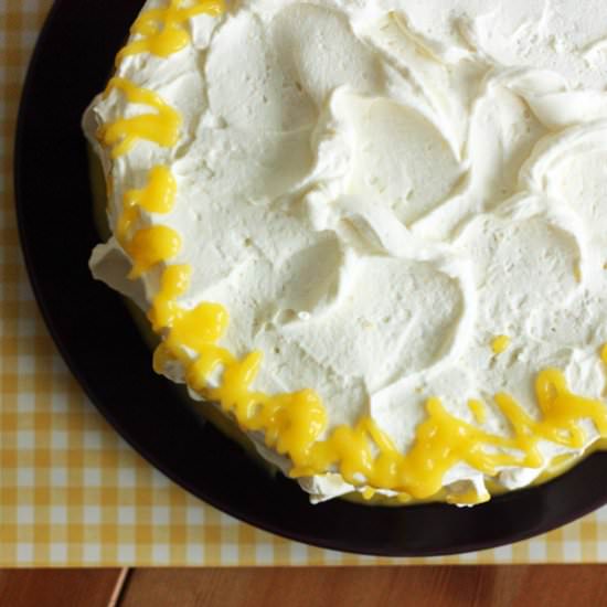 Lemon Meringue Sunshine Cake - Recipe photo by 30 Pounds of Apples