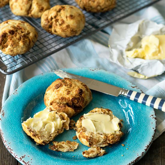 Anzac Scones - Recipe photo by Belly Rumbles