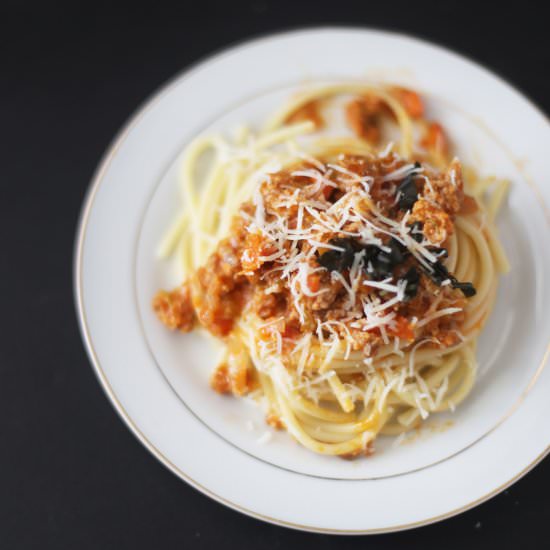 Bolognese & Bucanti - Recipe photo by madebymonique