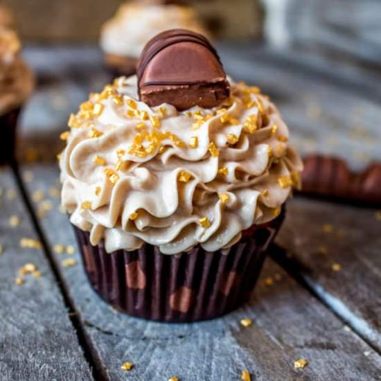 Kinder Bueno Cupcake - Recipe photo by Cuisine moi un mouton