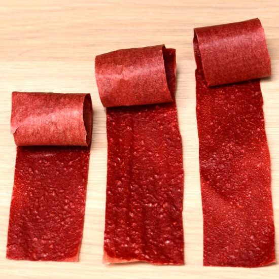 Homemade Fruit Roll Ups - Recipe photo by Real Food Real Deals