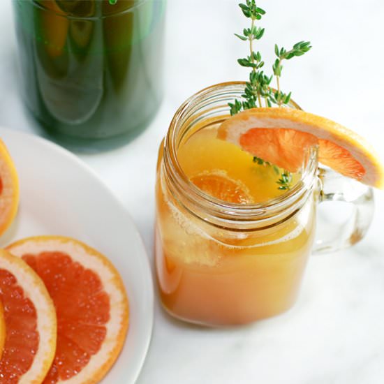 Grapefruit Cinnamon Soda - Recipe photo by getinmymouf