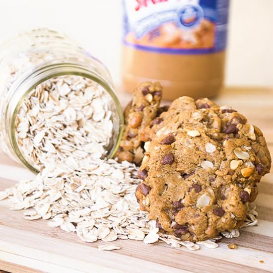 Peanut Butter Oatmeal Cookies - Recipe photo by frostandserve