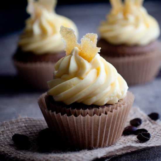 Espresso Velvet Cupcakes - Recipe photo by foodsofourlives