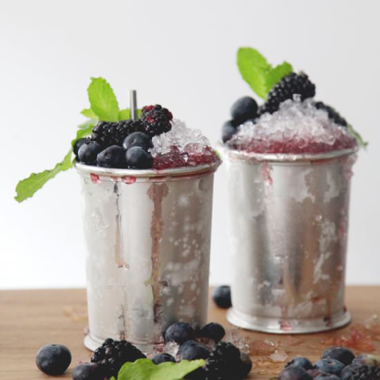 Berry Mint Julep - Recipe photo by serenagoh