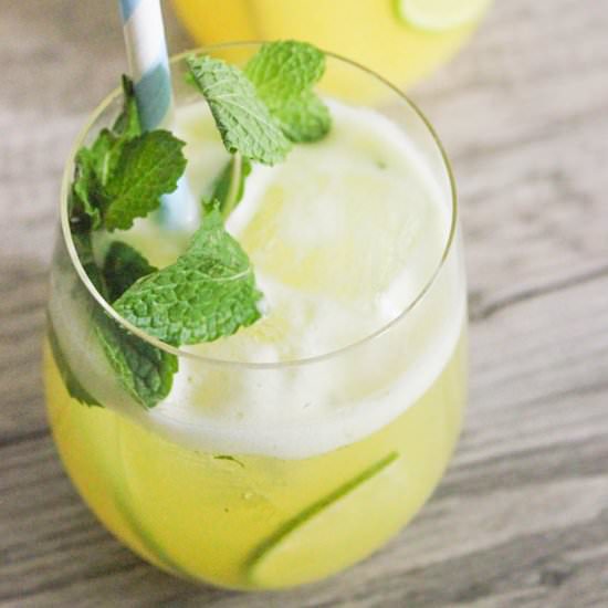 Pineapple-Ginger Mojito - Recipe photo by domesticateme