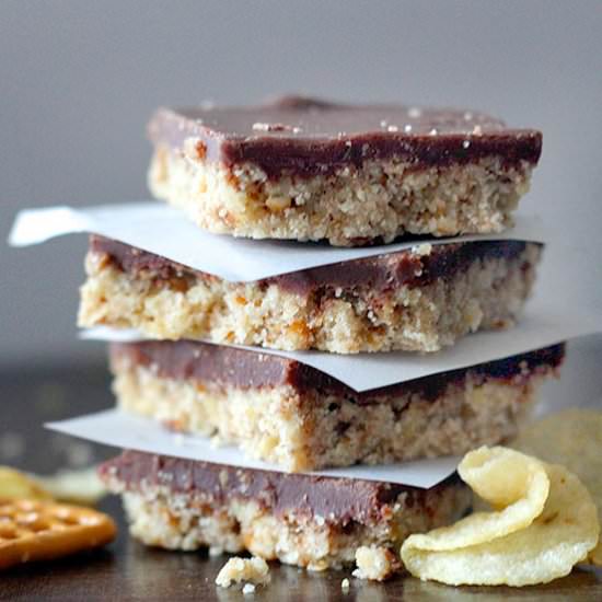 Potato Chip & Pretzel Chocolate Bar - Recipe photo by wrightfamilytable