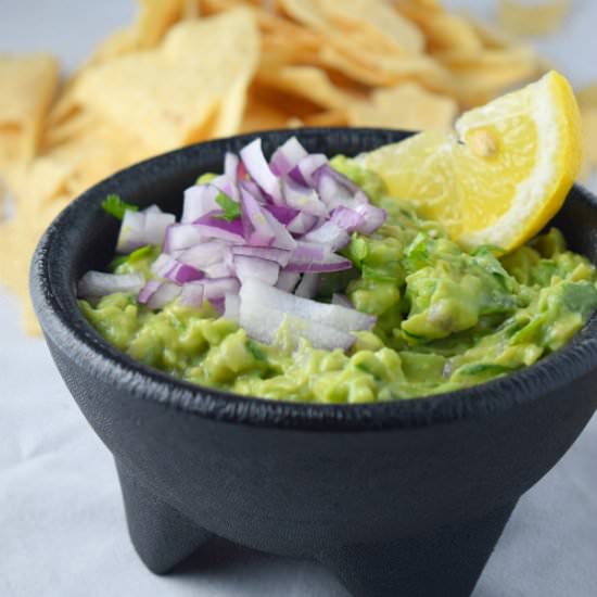 Roasted Tomatillo Guacamole - Recipe photo by naivecookcooks