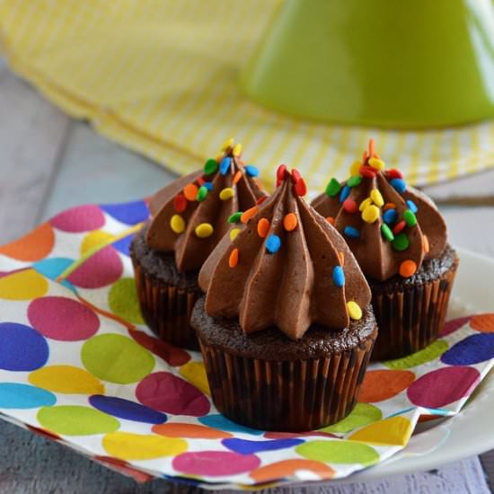 Allergy Free Chocolate Cupcakes - Recipe photo by Breezy Bakes