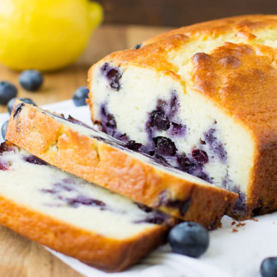 Blueberry Lemon Yogurt Cake - Recipe photo by culinaryhill