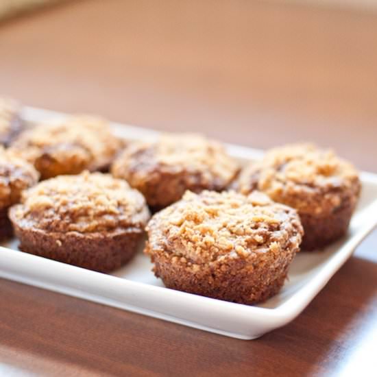 Zucchini Crumb Muffins - Recipe photo by Bloggingwithapples