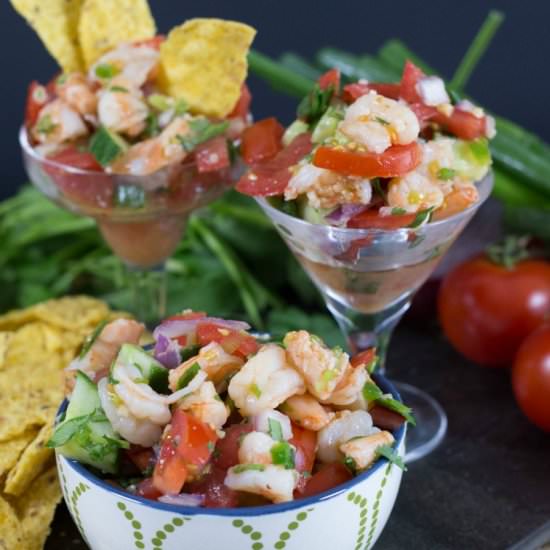 Shrimp Ceviche - Recipe photo by ezpzmealz