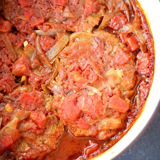 Oven Roasted Swiss Steak - Recipe photo by gooddinnermom
