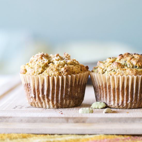 Gluten-Free Morning Glory Muffins - Recipe photo by Poppies and Papayas
