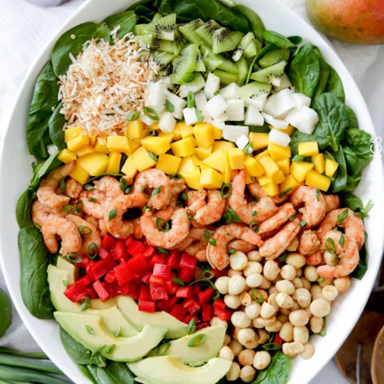 Caribbean Shrimp Salad - Recipe photo by carlsbadcravings