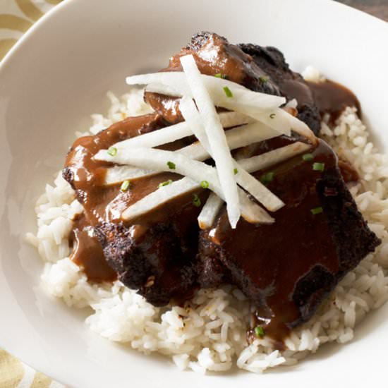 Twice-Cooked Crispy Short Ribs - Recipe photo by cakenknife