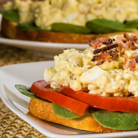 B "S" T Egg Salad Sandwich - Recipe photo by Carrie Trax