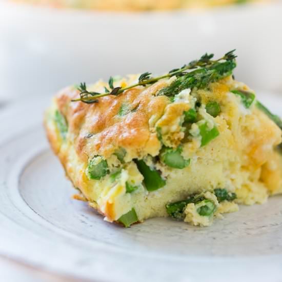 Asparagus Egg Puff - Recipe photo by Feasting at Home