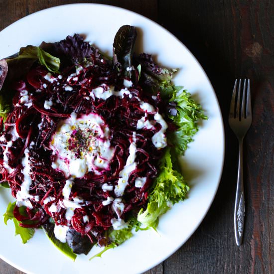 Mast-O-Khiar Persian Beet Salad - Recipe photo by nakedcuisine