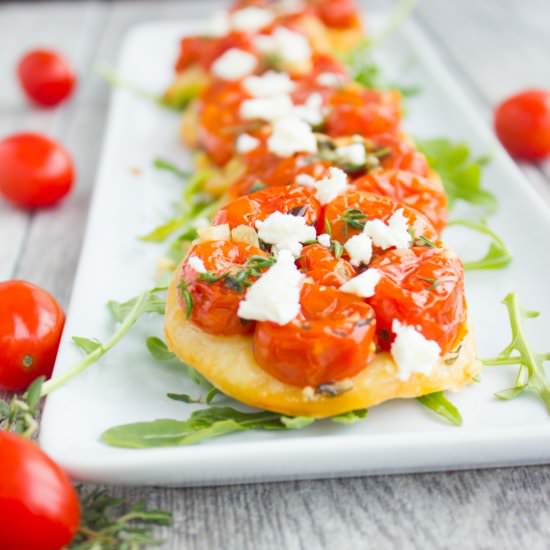 Tomato Tarts Tatin - Recipe photo by two.purple.figs