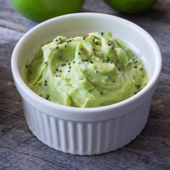 Roasted Garlic and Chia Guacamole - Recipe photo by eatthriveglow