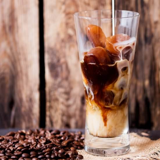 Coffee Cubes - Recipe photo by KitchenSanctuary