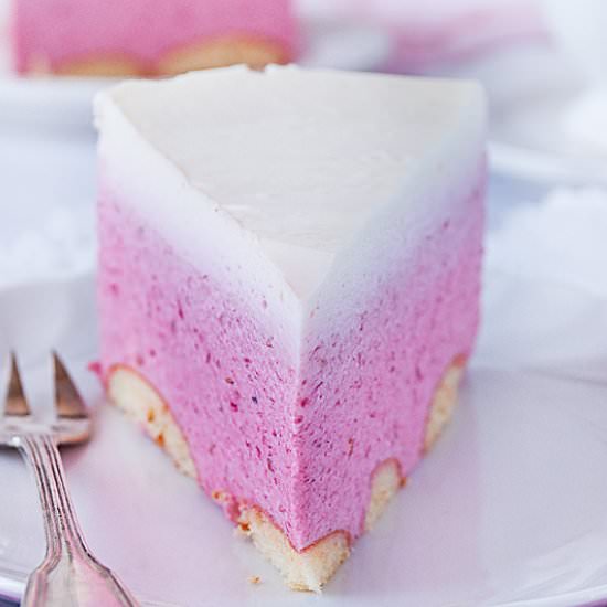 Yogurt Raspberry Mousse - Recipe photo by wwwilovebakepl