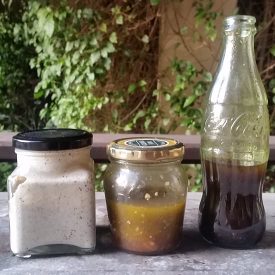 quick & healthy salad dressings - Recipe photo by arianas