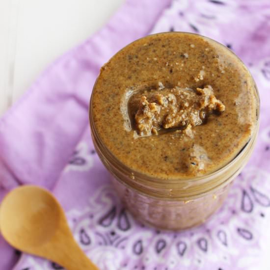 Maple Roasted Nut Butter - Recipe photo by La Casa de Sweets