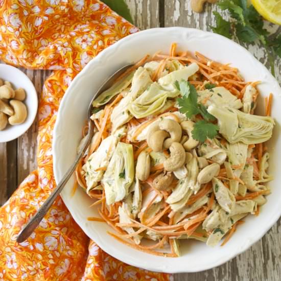 Lemony Artichoke Chicken Salad - Recipe photo by RelishingIt