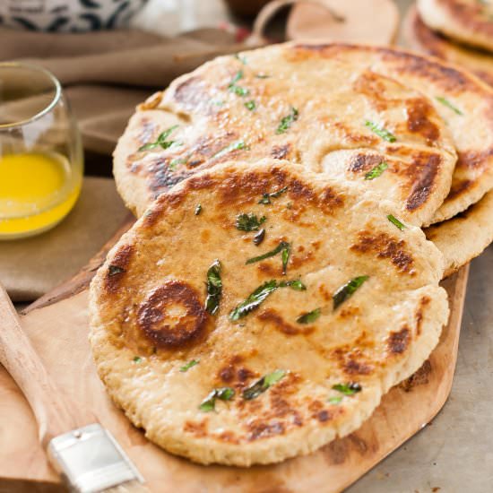 Quick Naan Bread - Recipe photo by My Natural Family