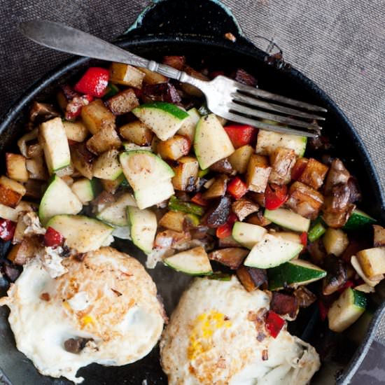 Vegetable Hash - Recipe photo by foodsofourlives