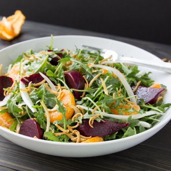 Beet and Mandarin Orange Salad - Recipe photo by brisketandbagels