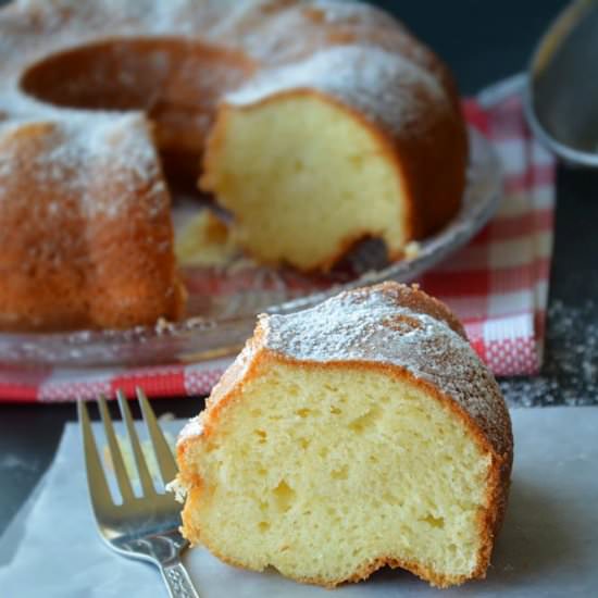 Whipping Cream Pound Cake - Recipe photo by ruchiskitchen