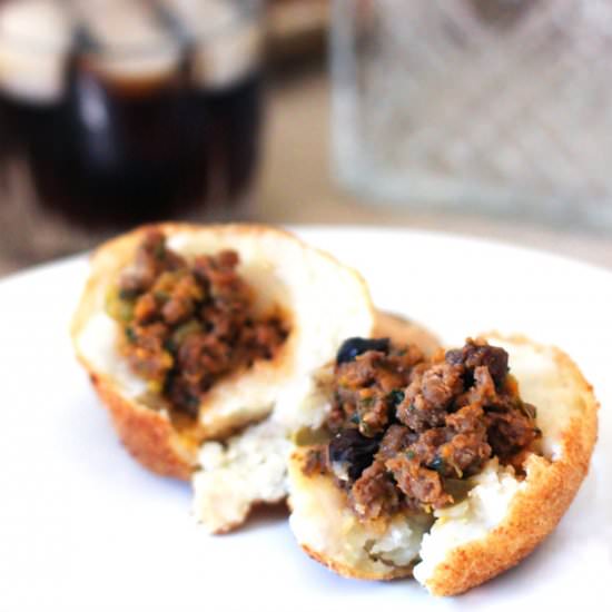 Stuffed Potato Ball - Recipe photo by bitsofumami