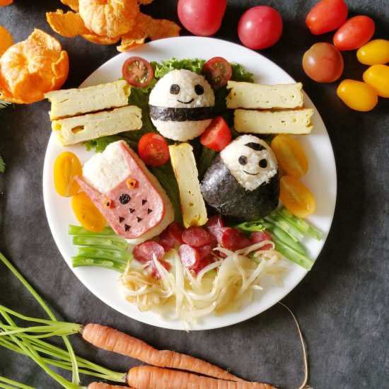 Tamagoyaki for bento box - Recipe photo by cookmorphosis