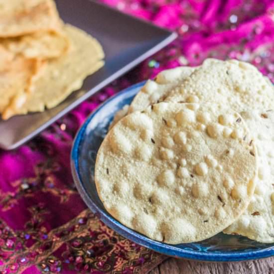 Homemade Papadums From Scratch - Recipe photo by OhTheThingsWellMake