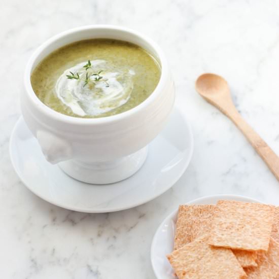 Cream of Broccoli Soup - Recipe photo by felicialim