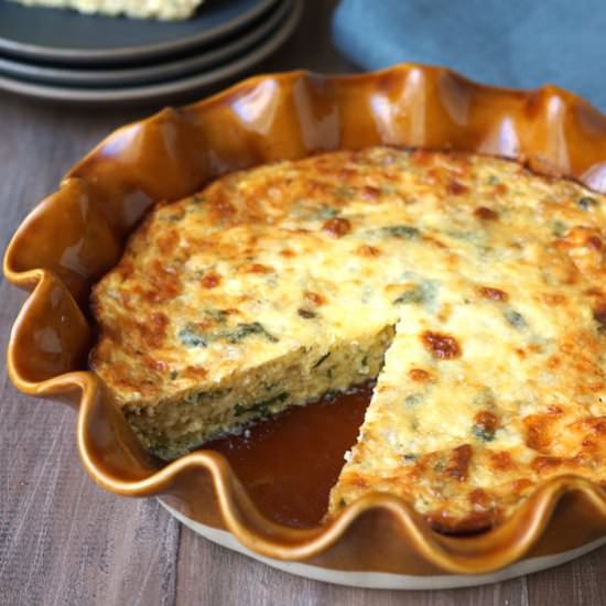 Gluten-Free Crustless Quiche - Recipe photo by detoxinista