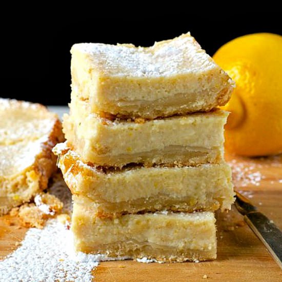 Vegan Lemon Bars - Recipe photo by NamelyMarly