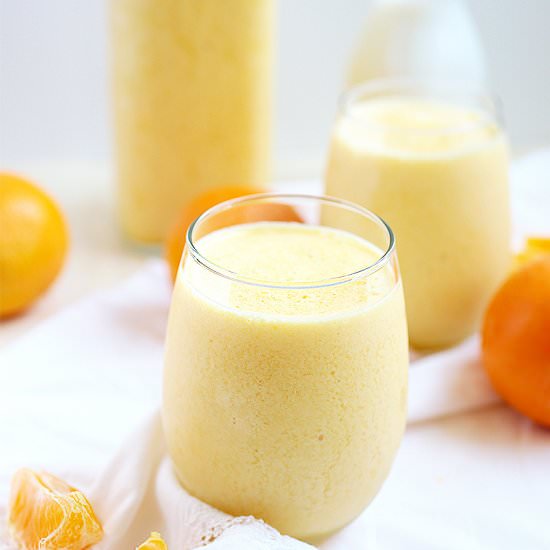 Frosty Orange Juice - Recipe photo by The Merrythought