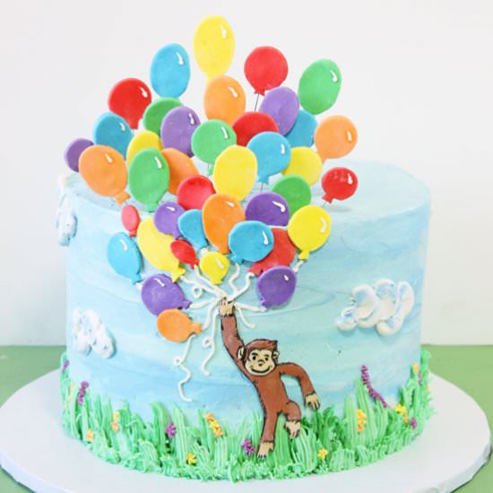 Curious George Birthday Cake - Recipe photo by ELaBau