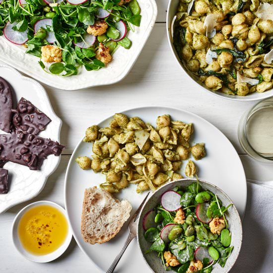 A Complete Spring Supper! - Recipe photo by fforfood